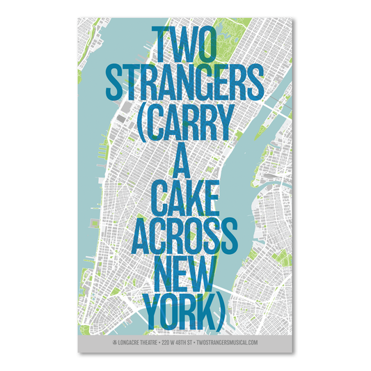 TWO STRANGERS Map Windowcard