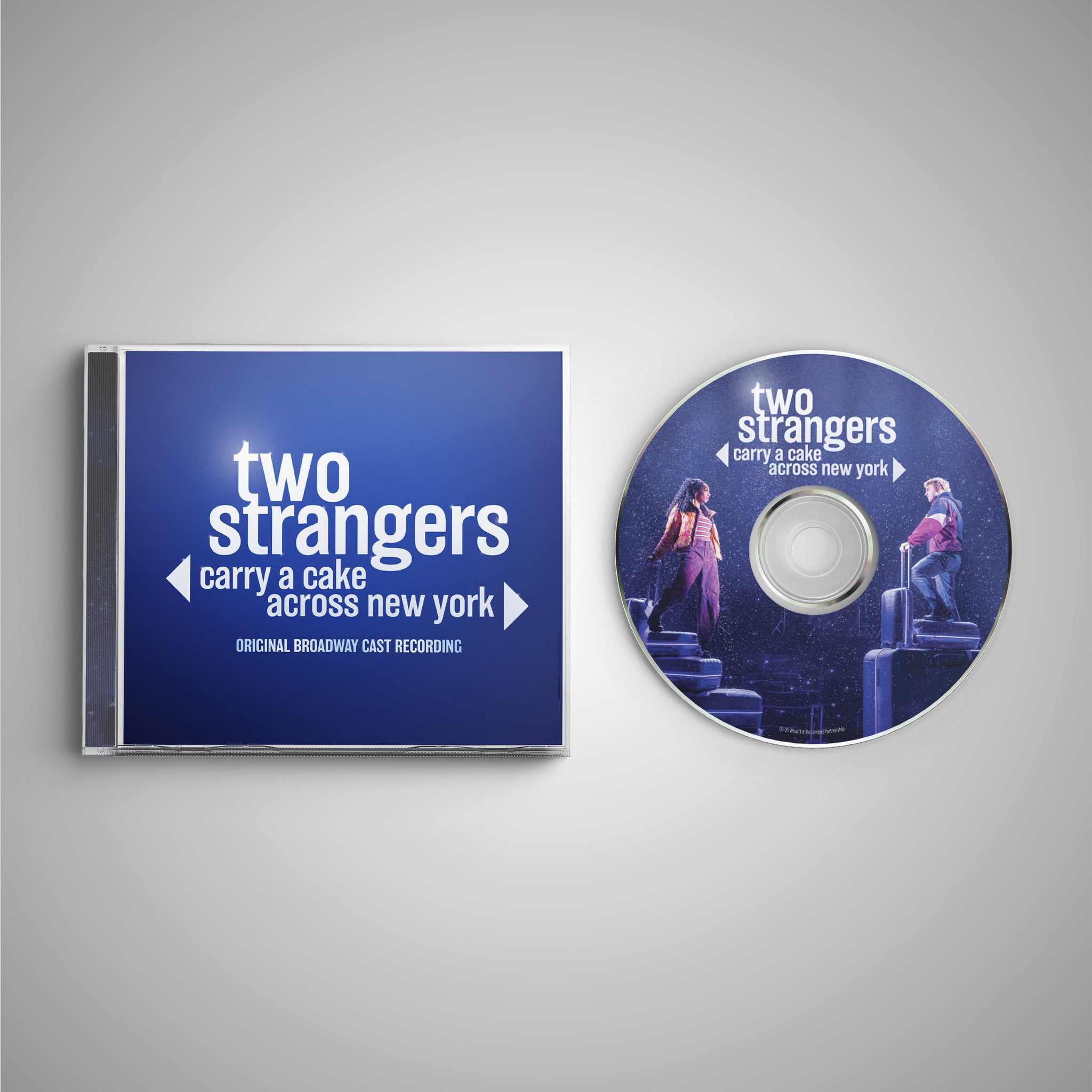 TWO STRANGERS Original Broadway Cast Recording CD – Broadway ...