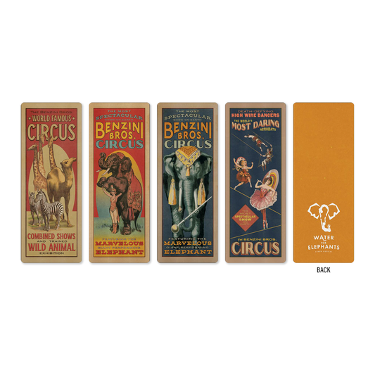 WATER FOR ELEPHANTS Bookmark Set