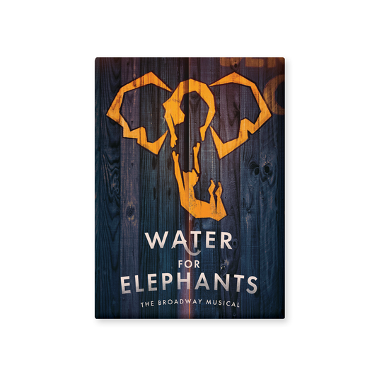 WATER FOR ELEPHANTS Logo Button Magnet