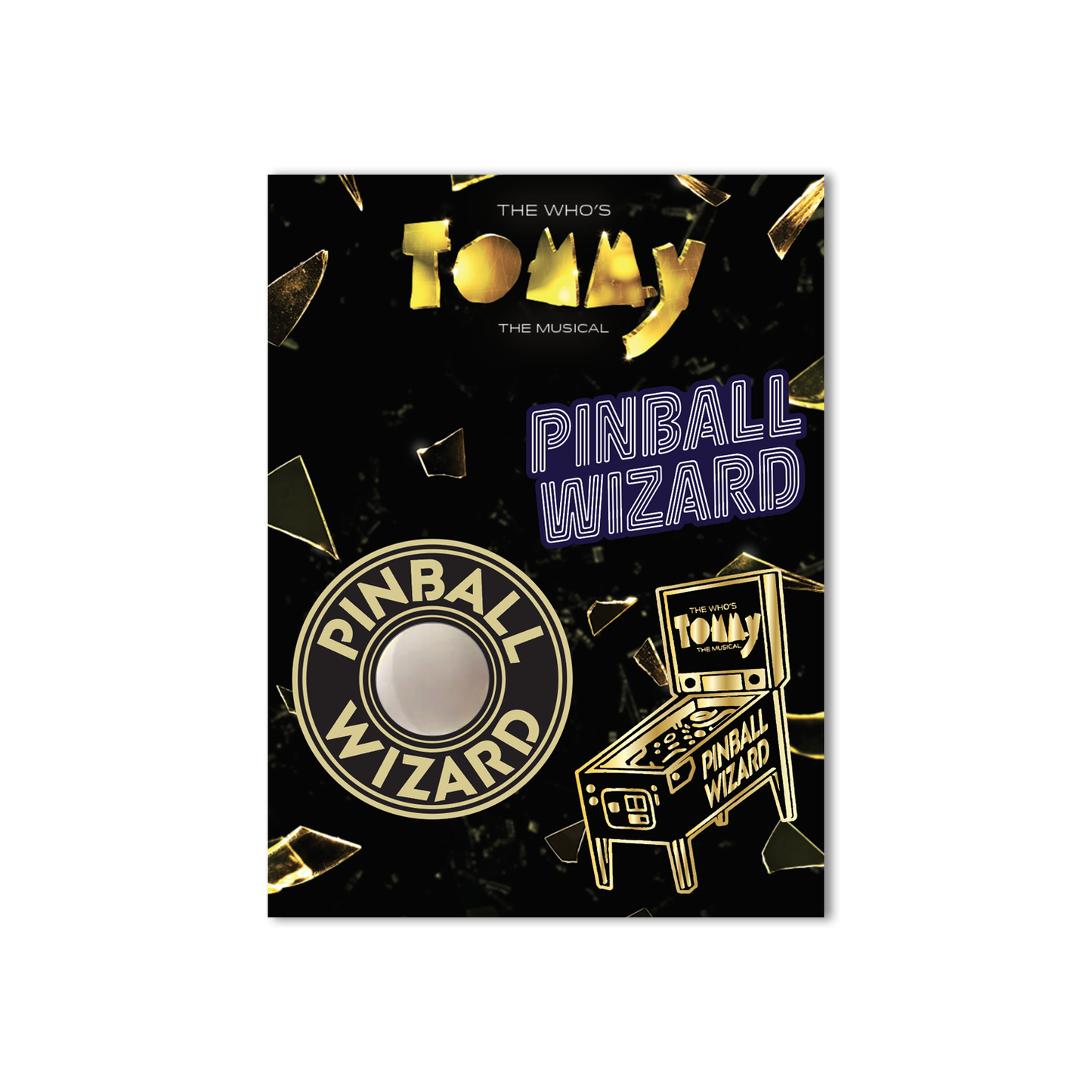THE WHO'S TOMMY Enamel Pin Set
