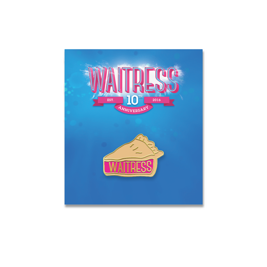 WAITRESS Pie Lapel Pin