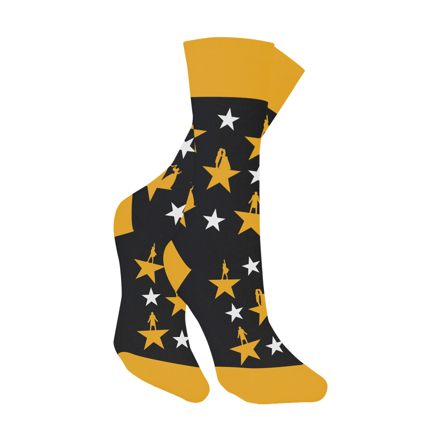 HAMILTON Gold Star Pattern Socks