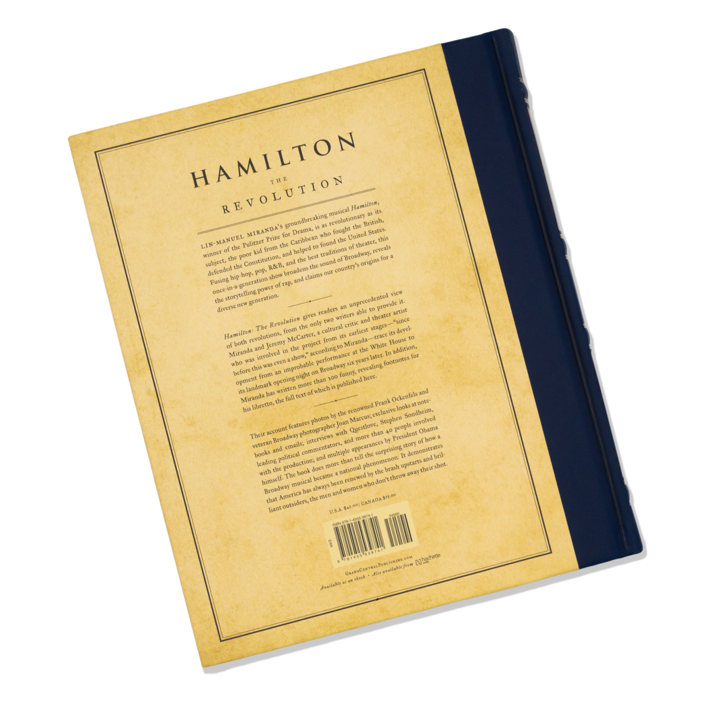 HAMILTON The Revolution Hardcover Book