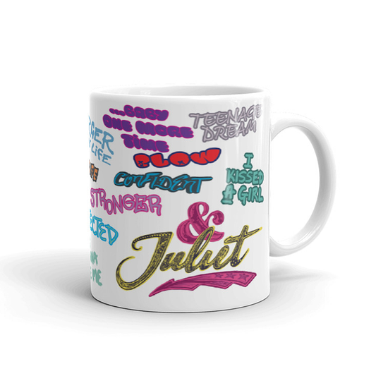 & Juliet Graffiti Mug