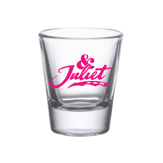 & Juliet Romeo Who Shot Glass