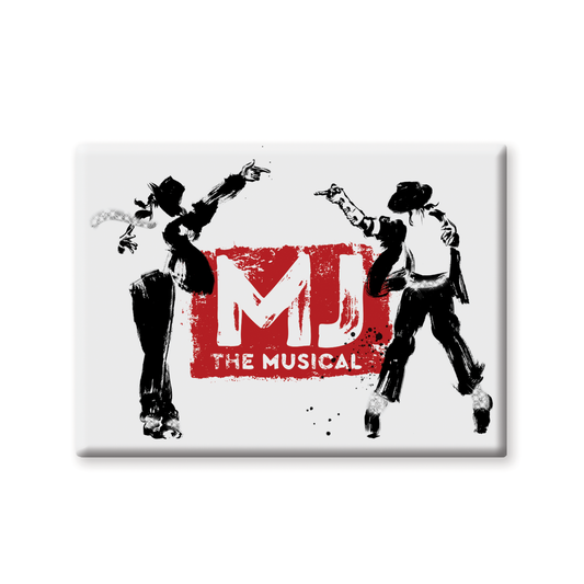 MJ THE MUSICAL Logo Magnet