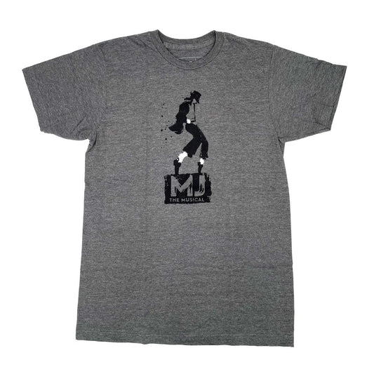 MJ THE MUSICAL Logo Tee - Grey