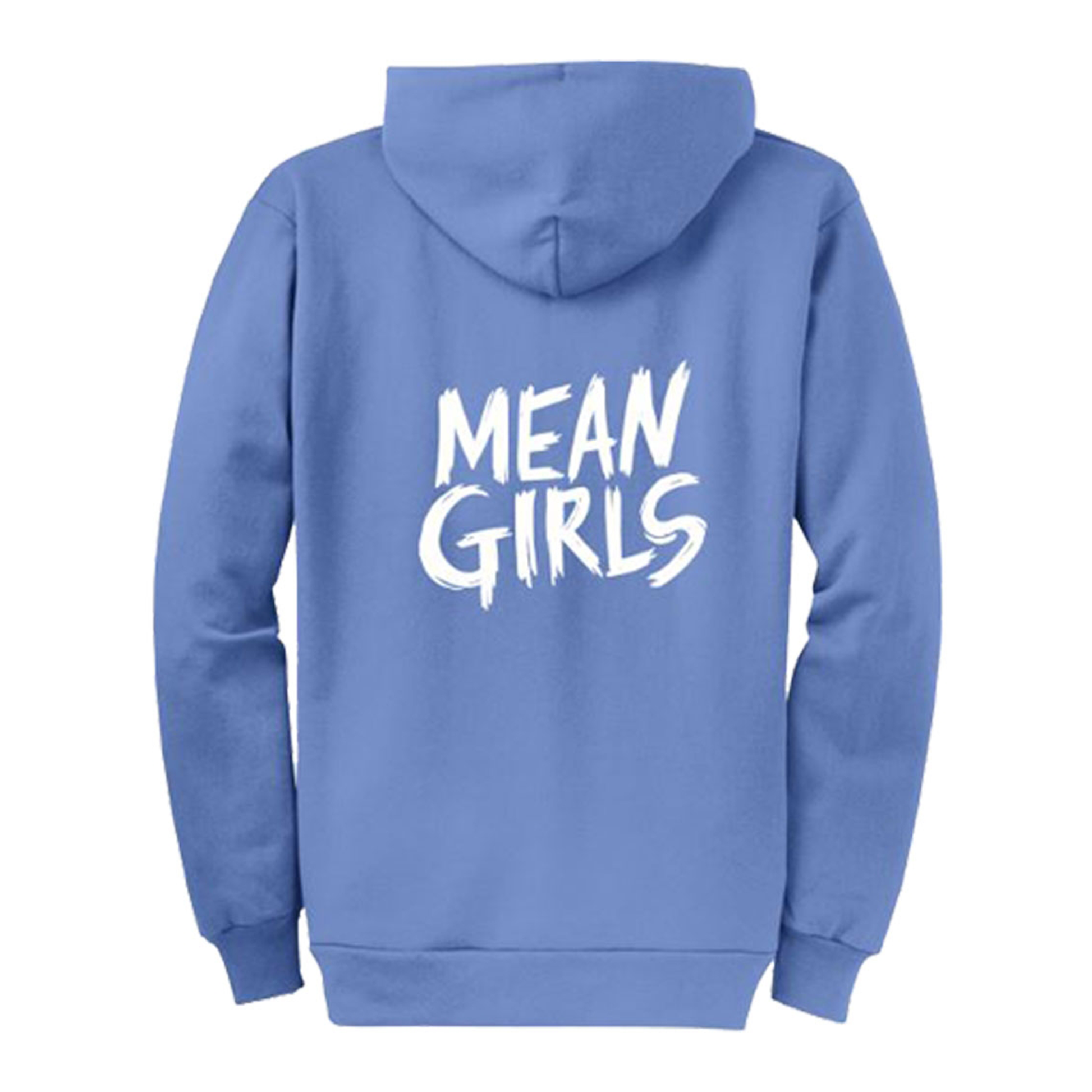 MEAN GIRLS Blue Zip Hoodie – Broadway Merchandise Shop by Creative Goods