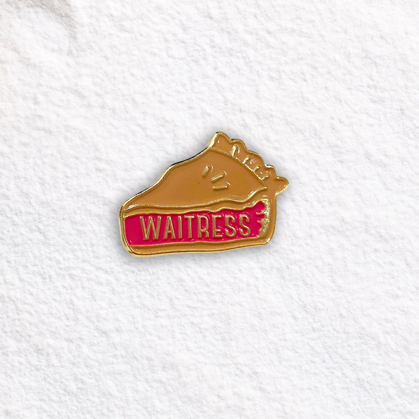 WAITRESS Pie Lapel Pin