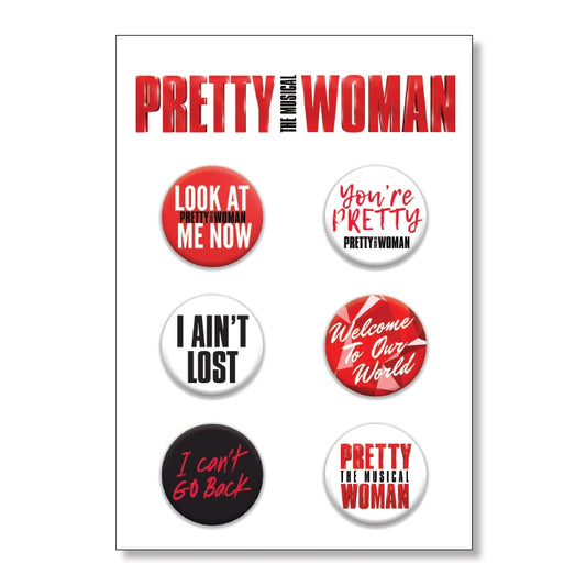 PRETTY WOMAN Button Set