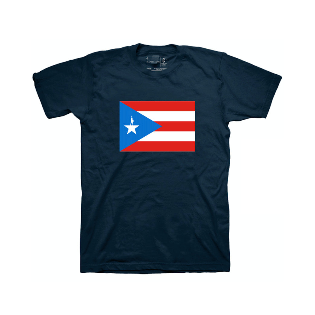 HAMILTON Puerto Rico Flag T-Shirt